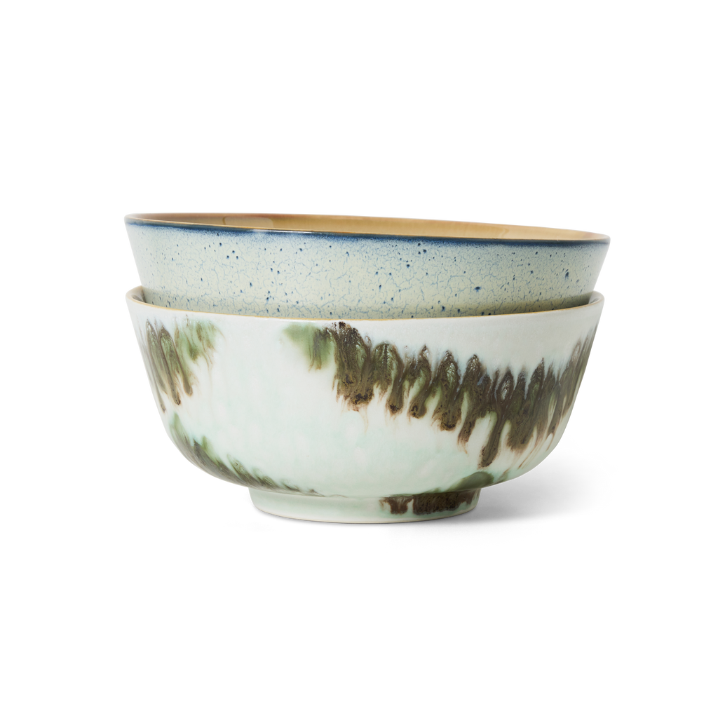 70's ramen skálar 2 stk. - minimalist