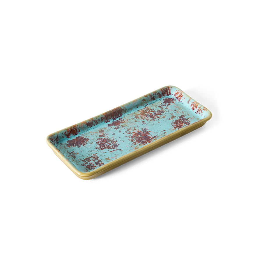 70's keramík bakki - patina