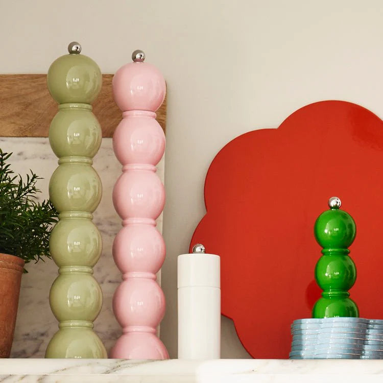 Salt & pipar staukur - grande bobbin/pink