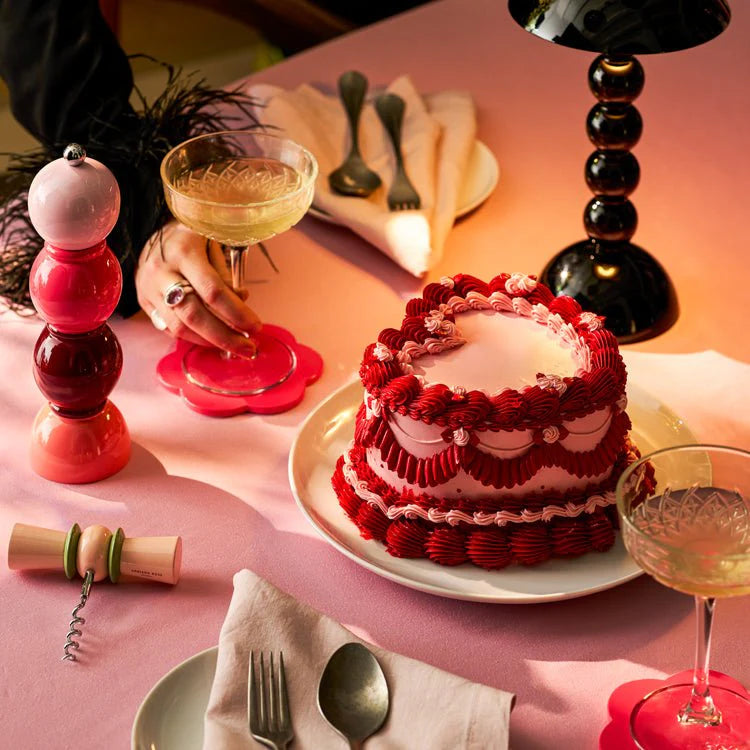 Salt & pipar staukur - bobbin/pink multi