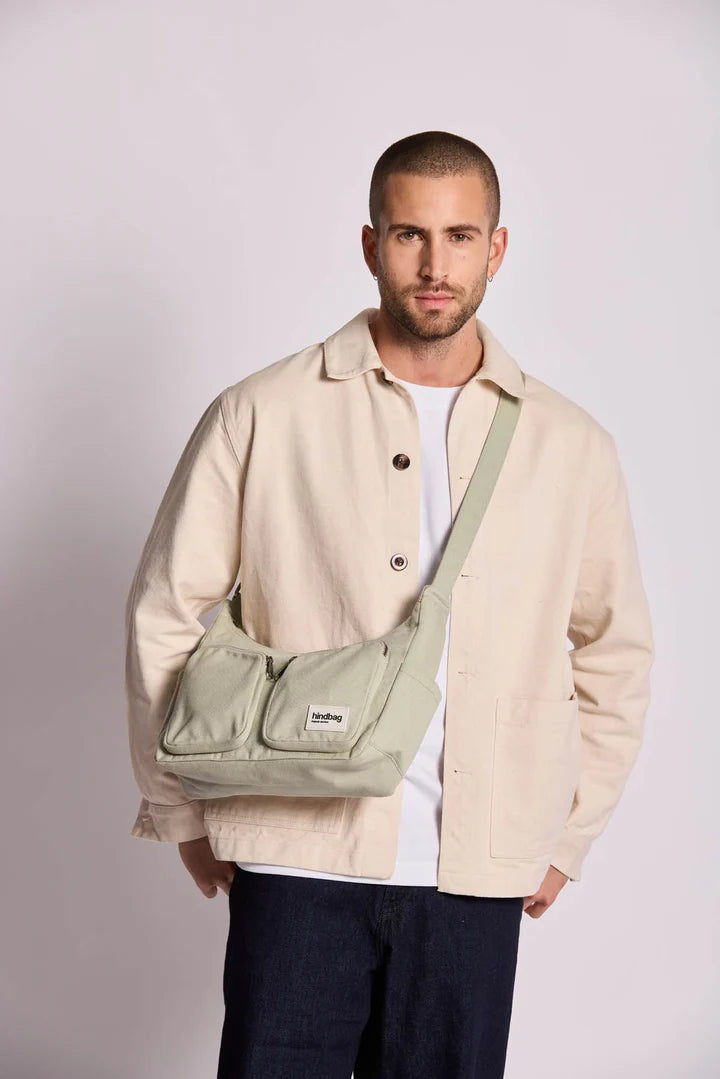 Emile Multipocket Bag - Clay Green