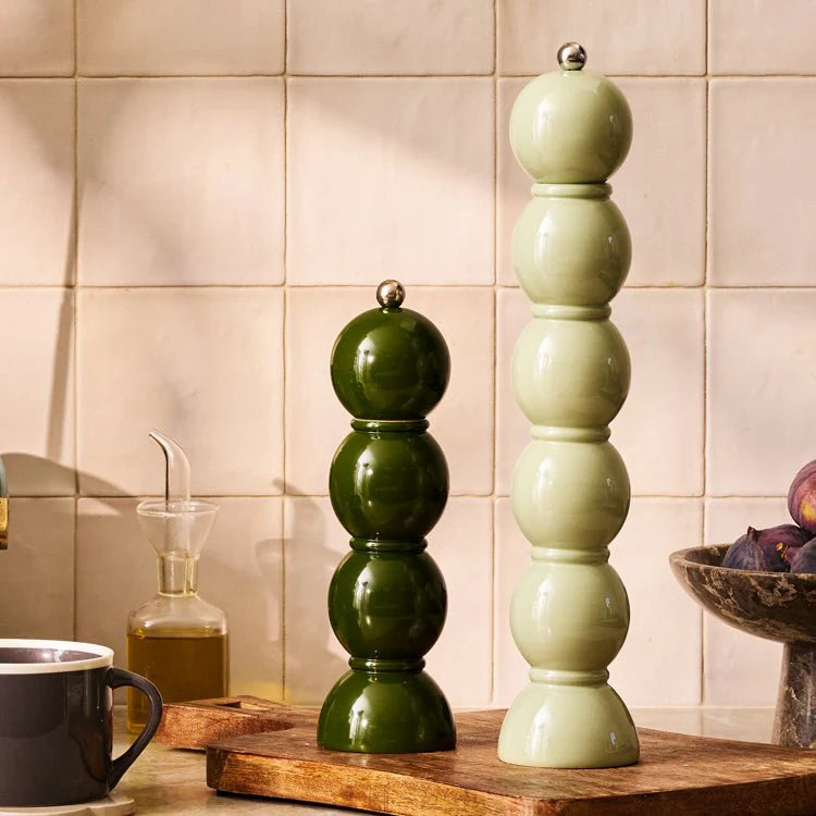 Salt & pipar staukur - grande bobbin/sage