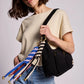 Sammy bag charm - Black