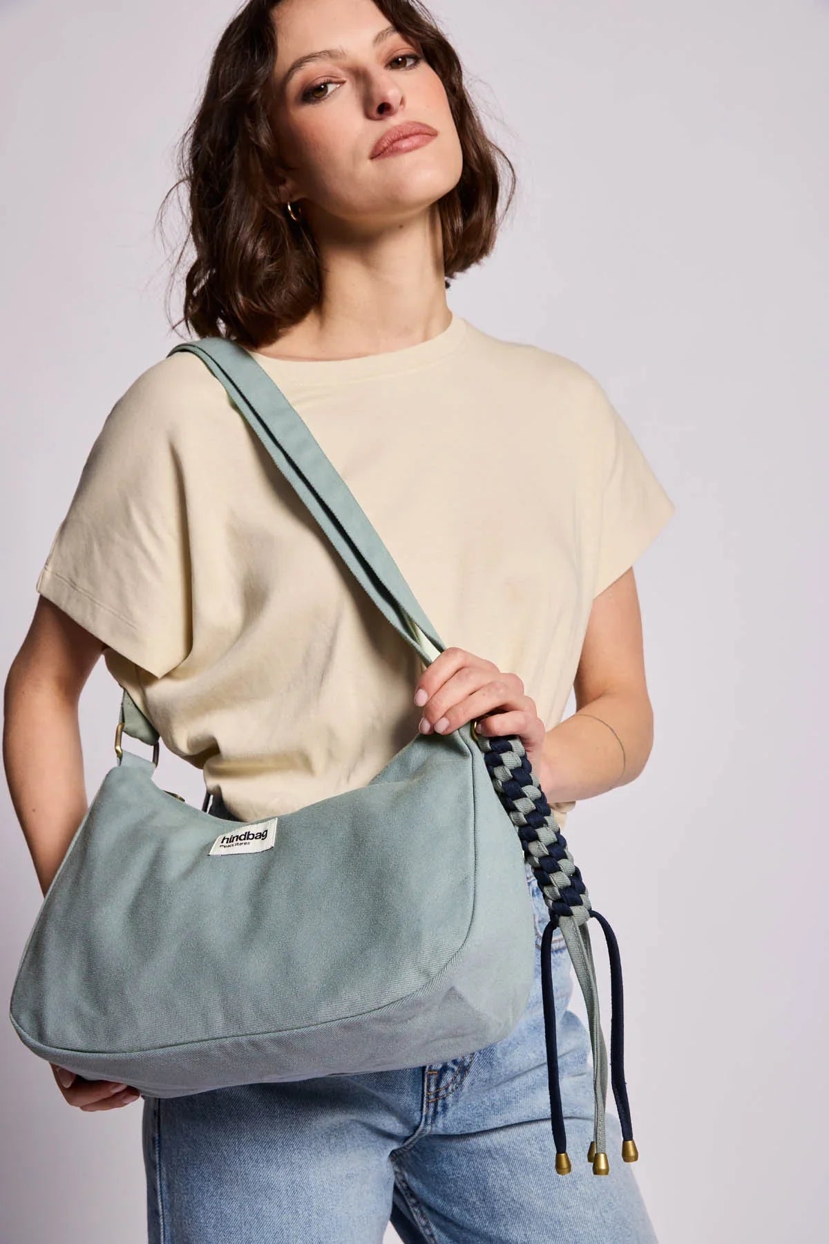 Sammy bag charm - Sage