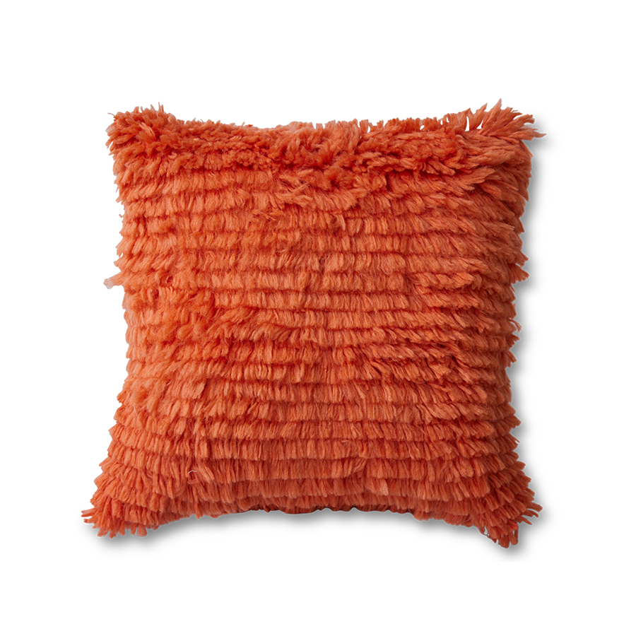 Púði 50x50 cm - fluffy sienna