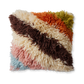 Púði - fluffy striped