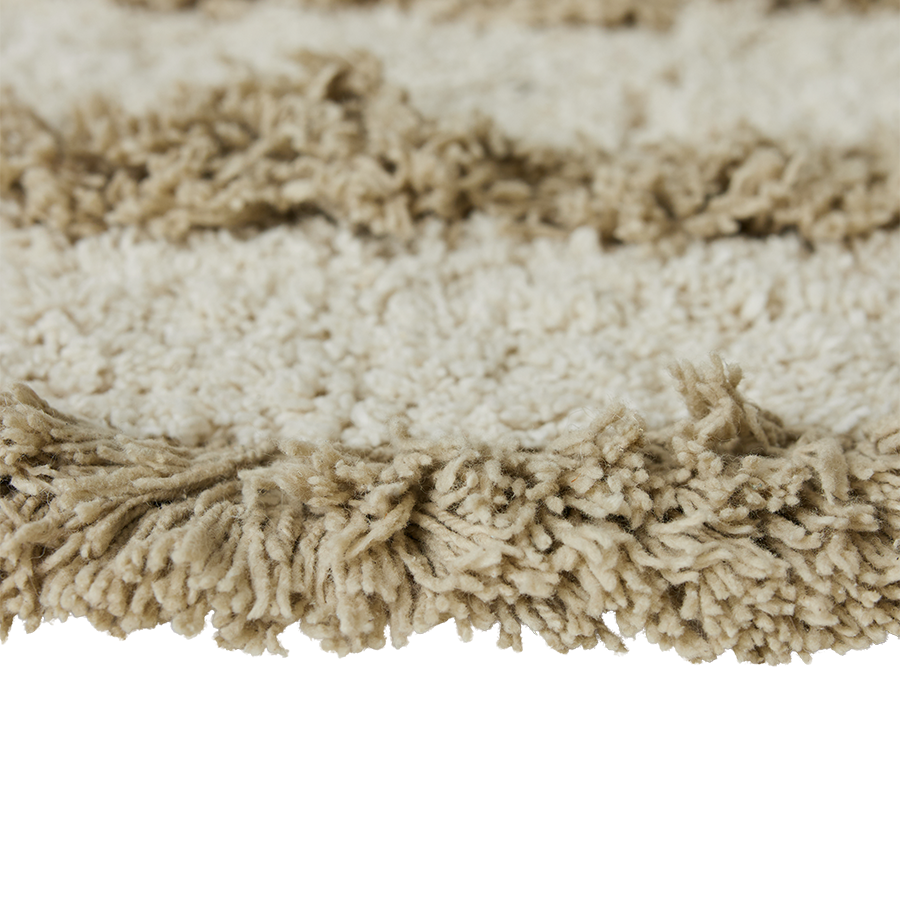 Motta hringlaga - cream/120cm
