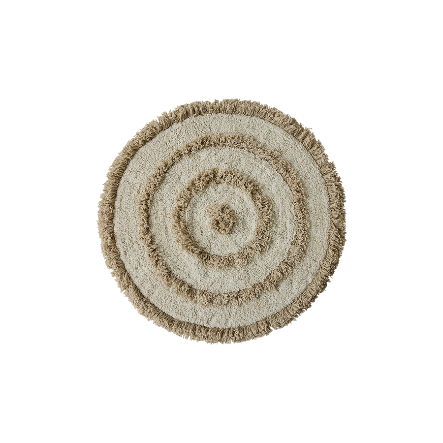 Motta hringlaga - cream/80cm