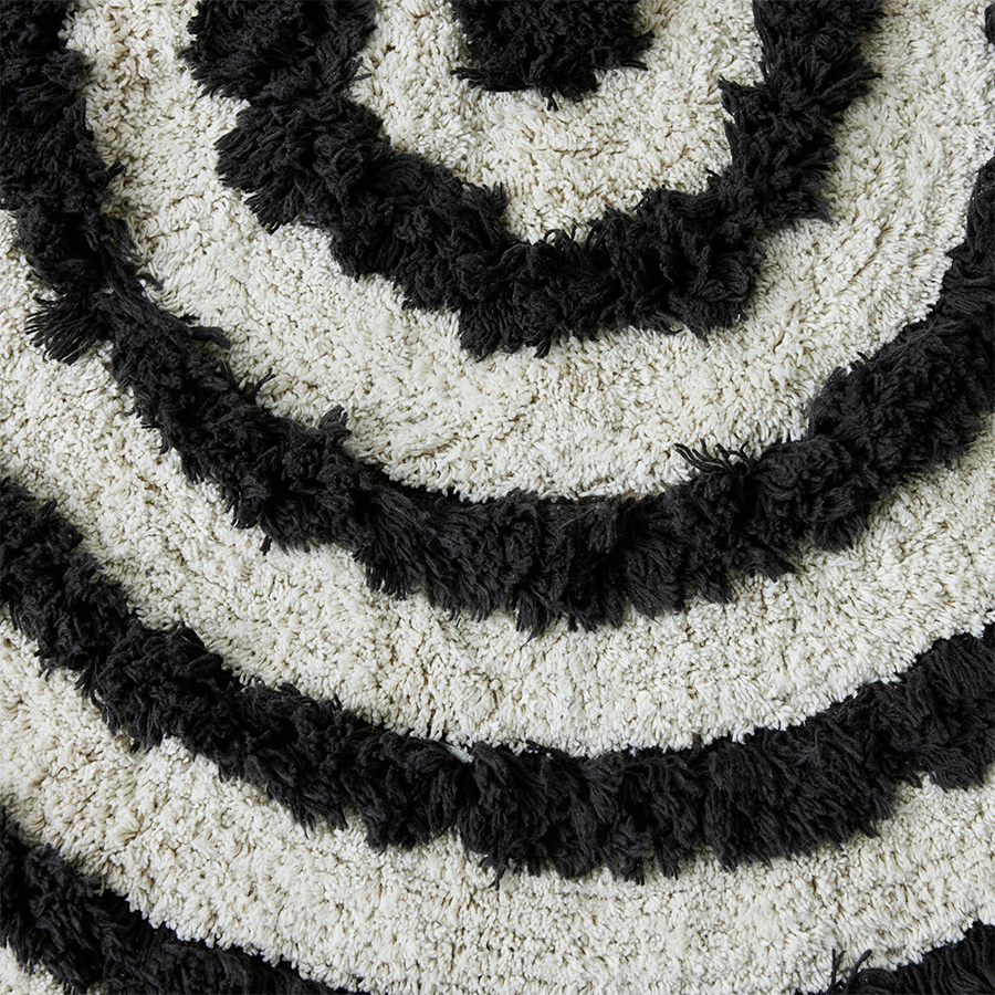 Motta hringlaga - monochrome/120cm