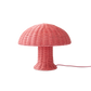 Lampi rattan mushroom - blush
