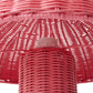 Lampi rattan mushroom - blush