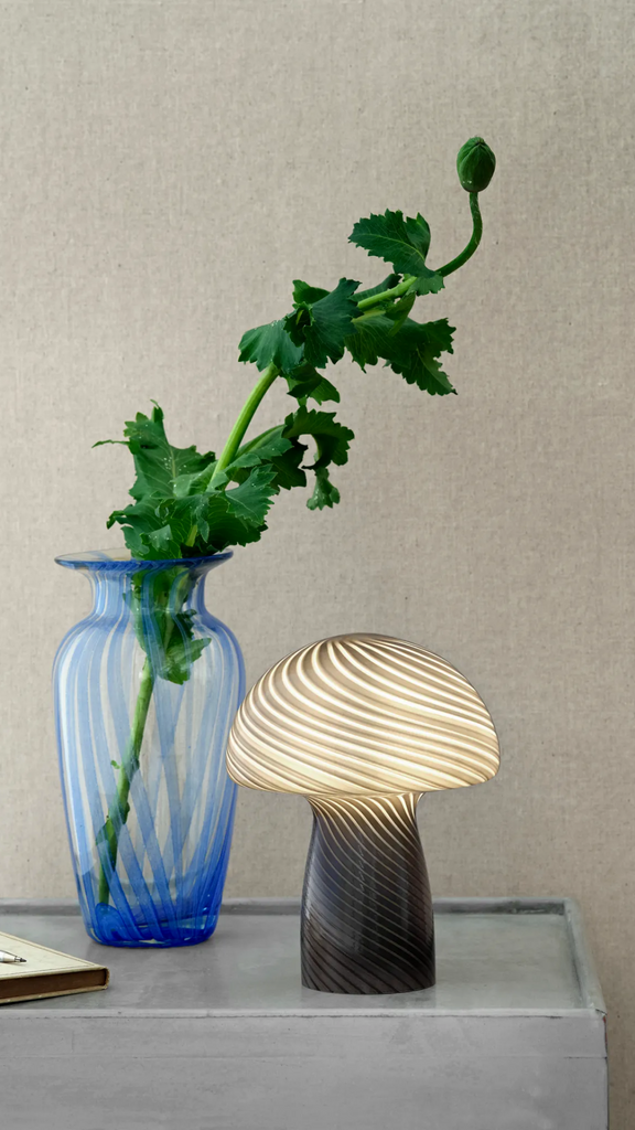 Mushroom lampi - grey