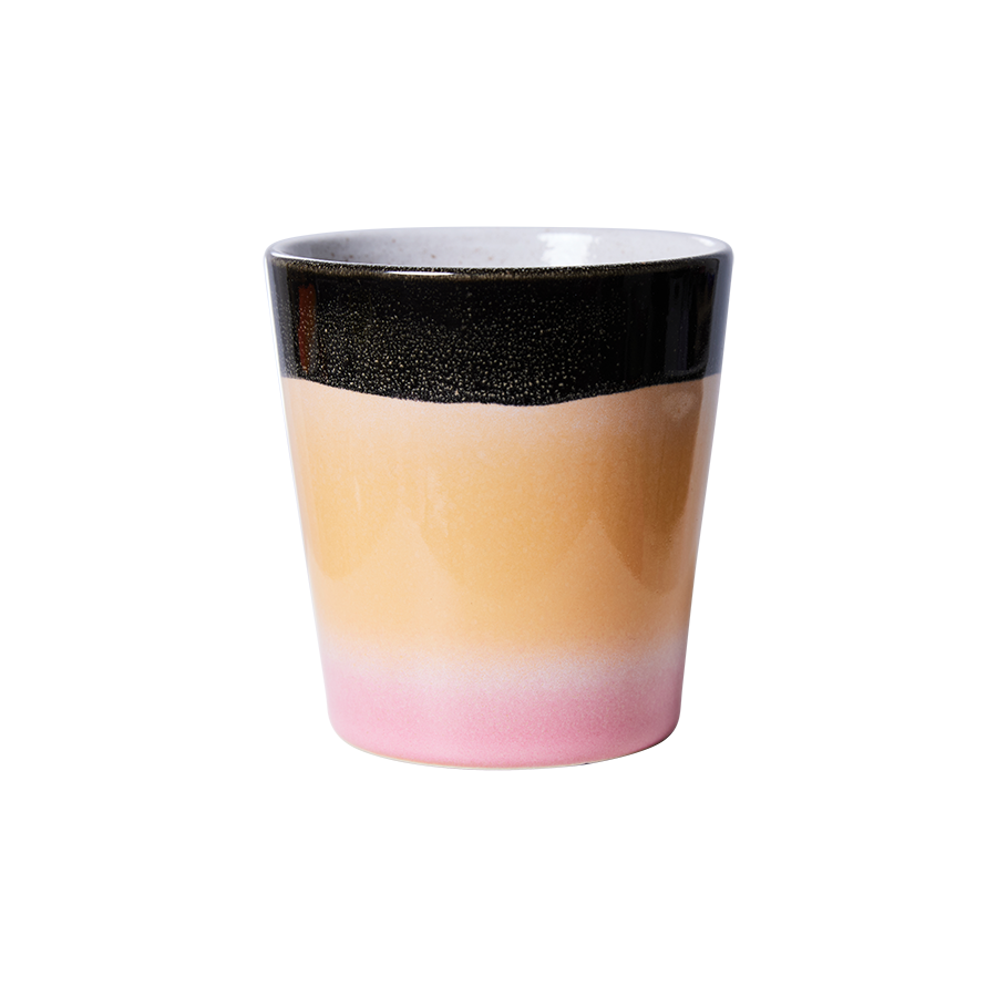 70's keramík bolli - jiggy