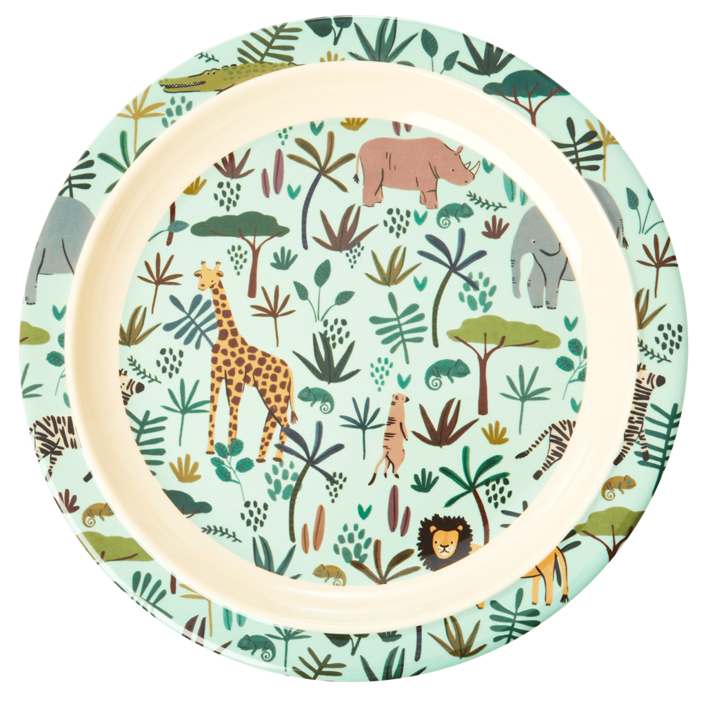 Matardiskur melamine - jungle animal print
