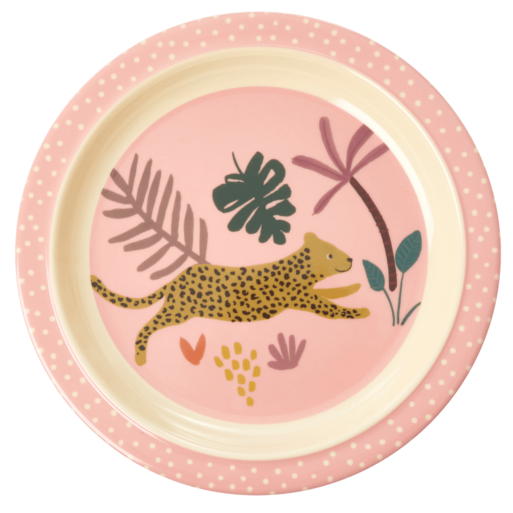 Matardiskur melamine - jungle animals print