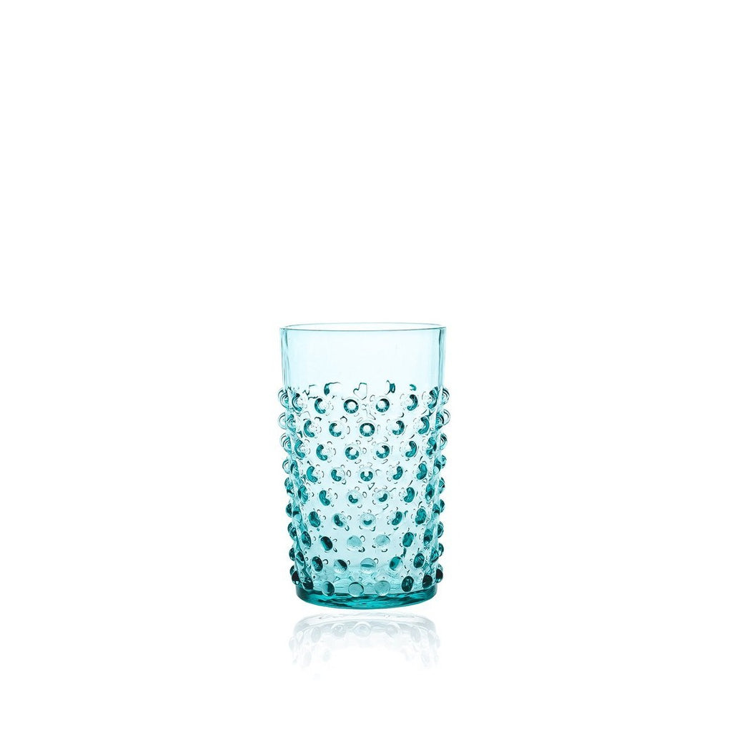 Hobnail glas - underlay aquamarine