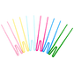 Melamine matarprjónar - happy colors