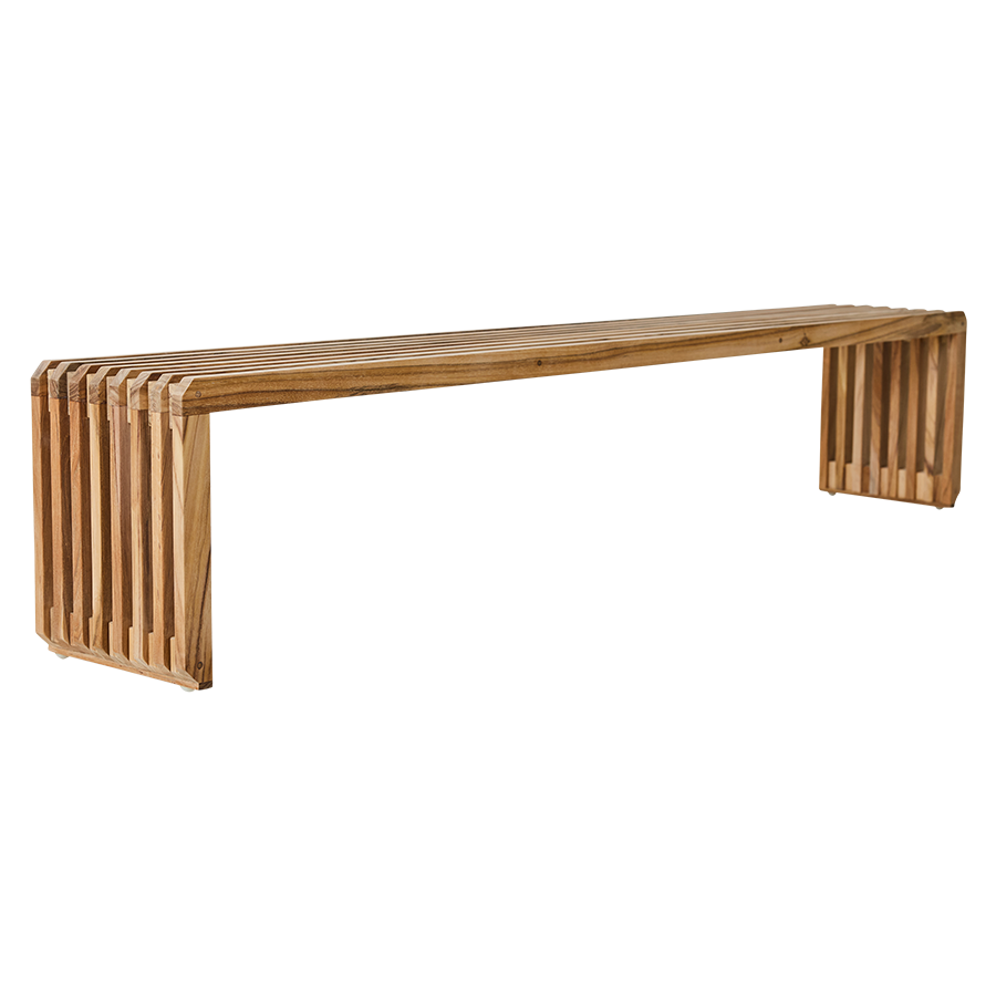 Rimla bekkur - tekk/xl