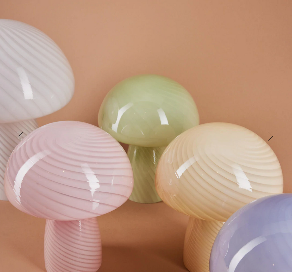 Mushroom lampi - green