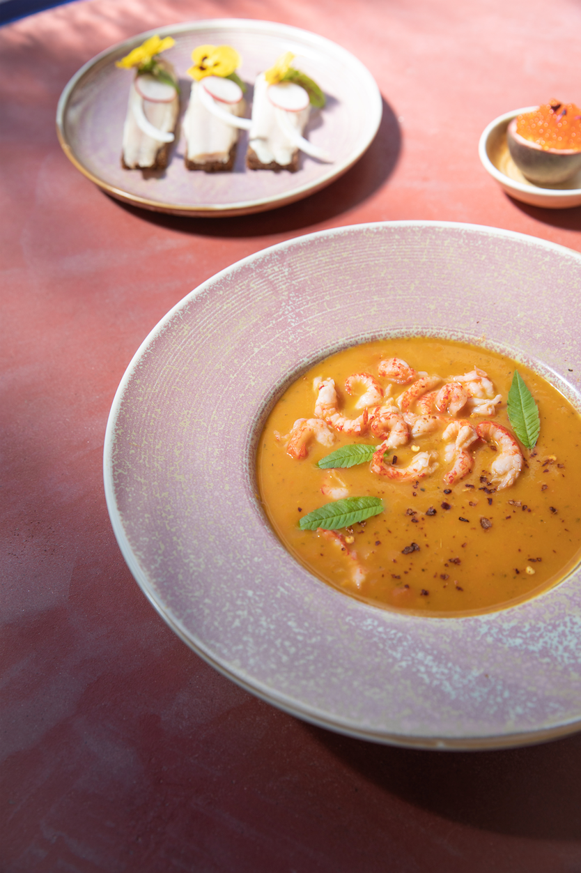 Chef ceramics pastadiskur - rustic pink