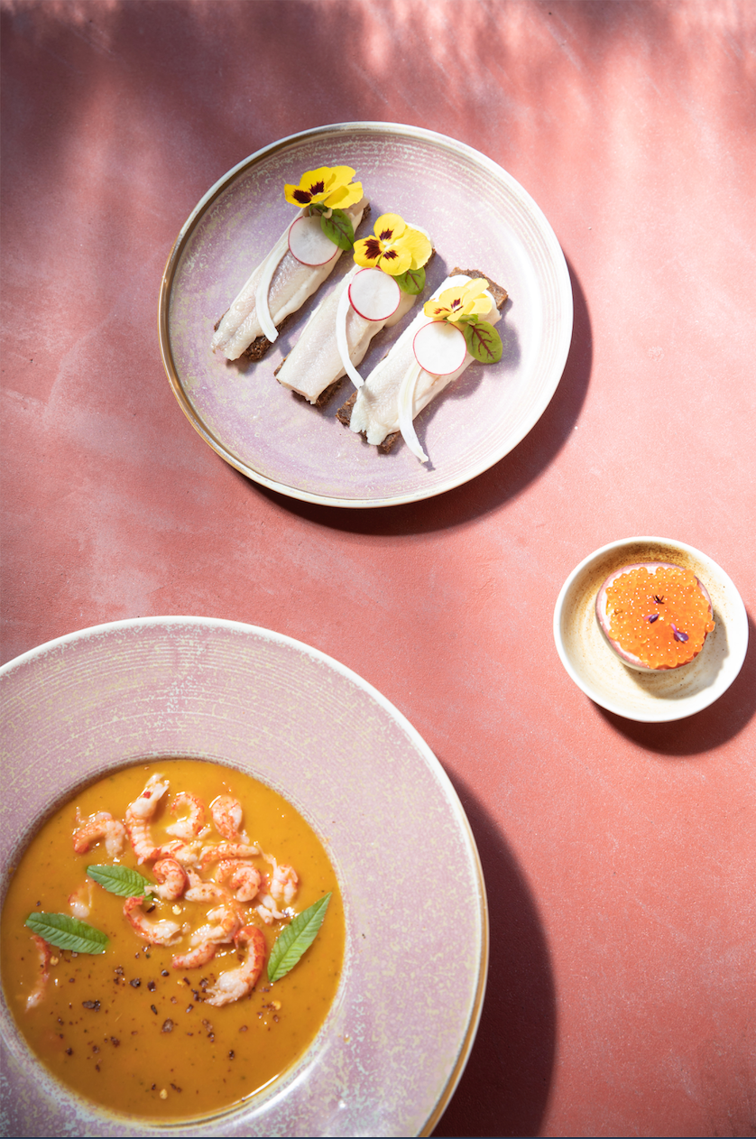 Chef ceramics pastadiskur - rustic pink