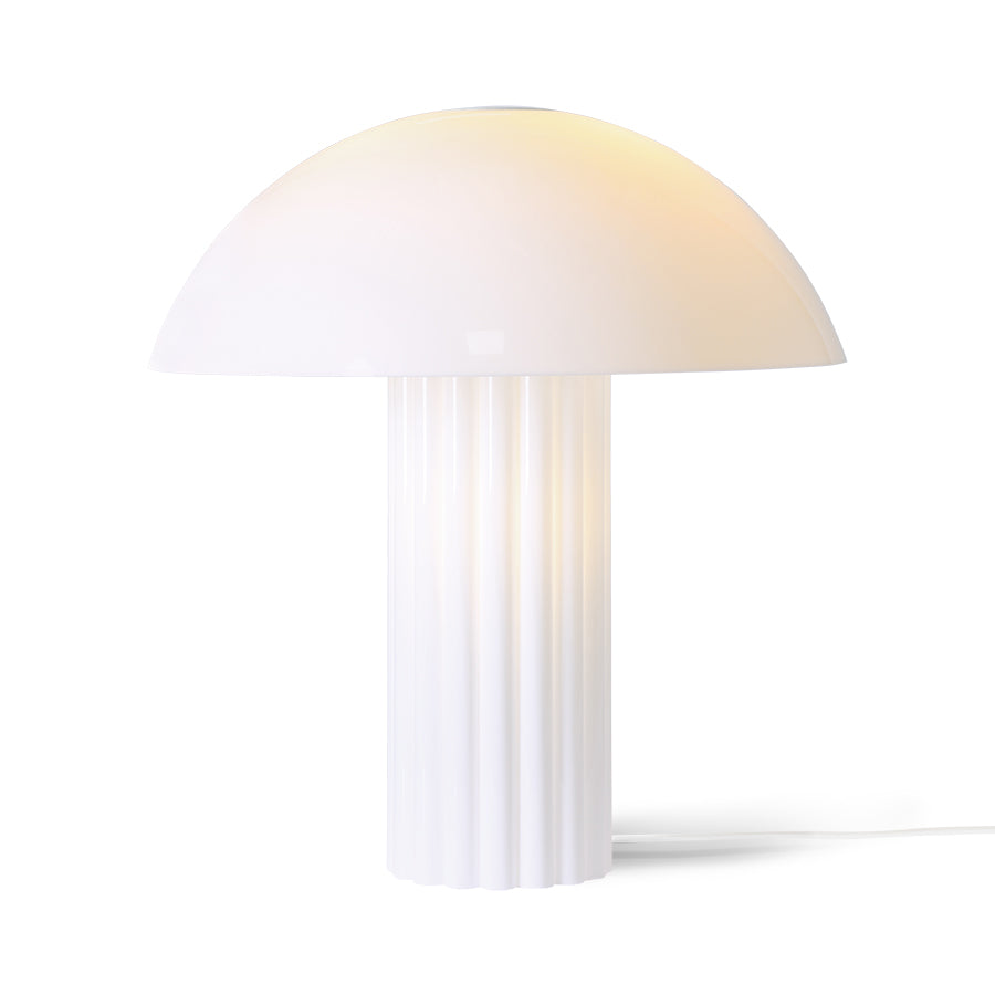 Acrylic cupola lampi - white