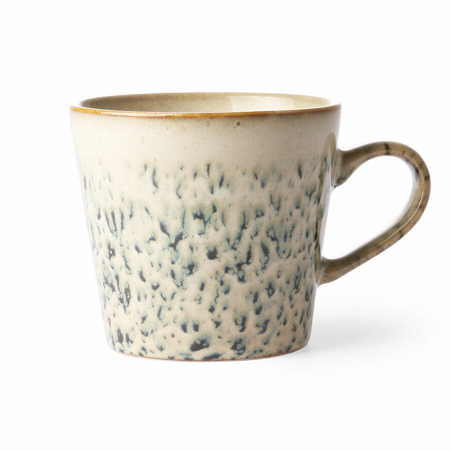 70's keramík cappuccino bolli - hail