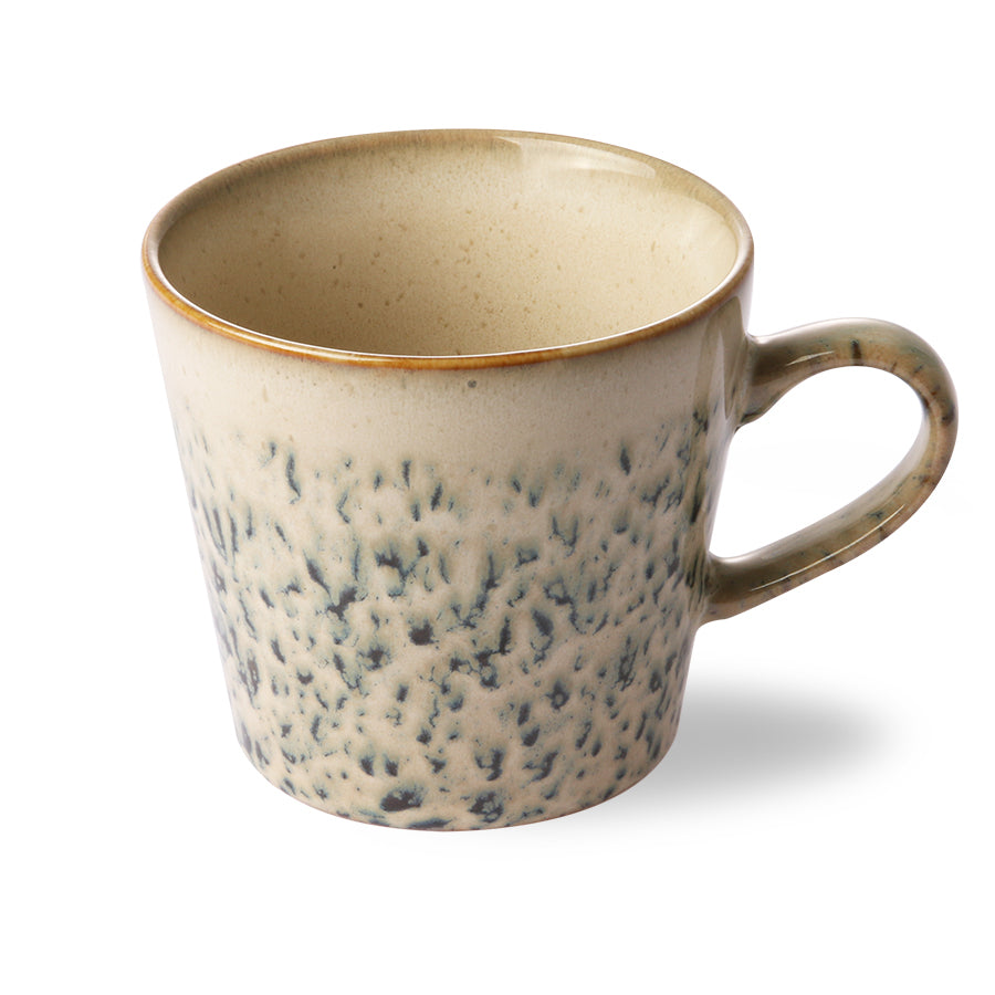 70's keramík cappuccino bolli - hail